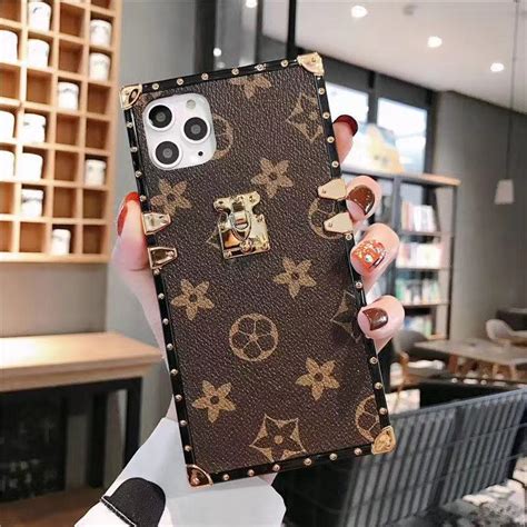 louis vuitton trunk case iphone 11 pro max|lv phone case with strap.